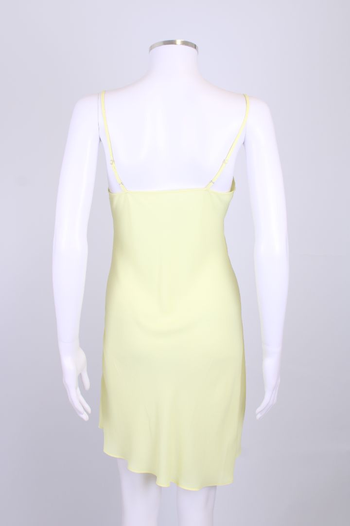 De La Vali Perenna Floral Midi Dress Yellow/ Green 10