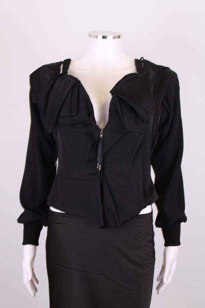 Vivienne Westwood Detachable Sleeve Corset Jacket Black M