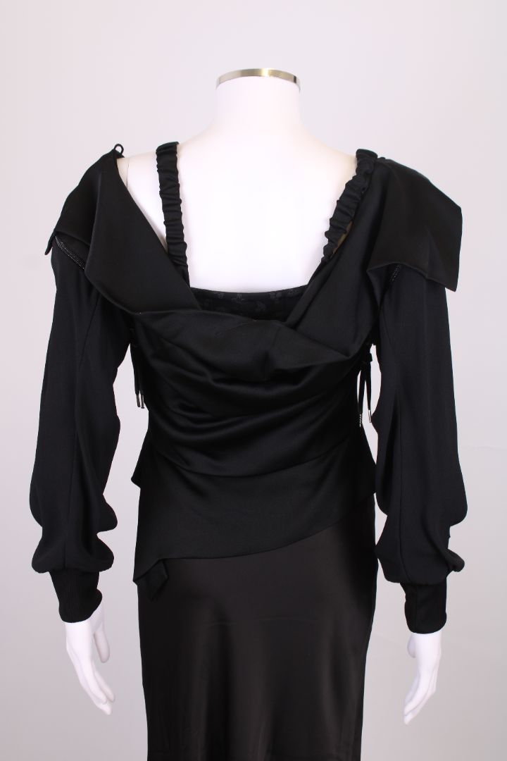 Vivienne Westwood Detachable Sleeve Corset Jacket Black M
