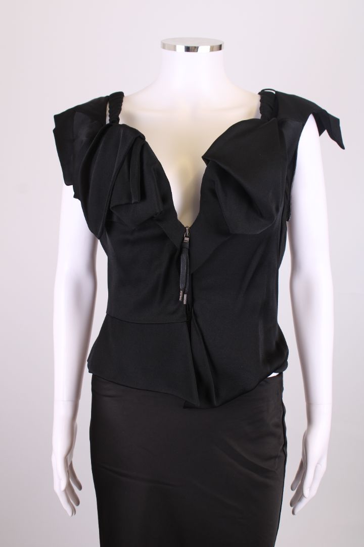 Vivienne Westwood Detachable Sleeve Corset Jacket Black M