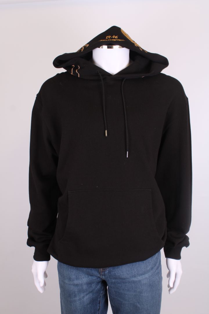 Maharishi Dragon Applique Hoodie Black L