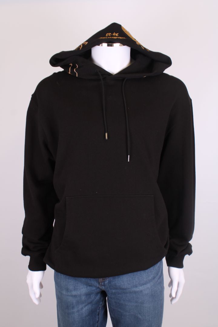 Maharishi Dragon Applique Hoodie Black L