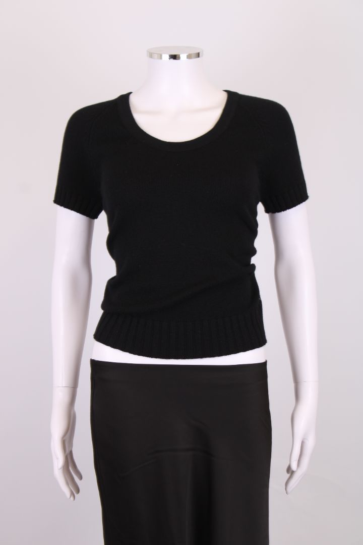 Hermes S/S Knit Jumper Black 8