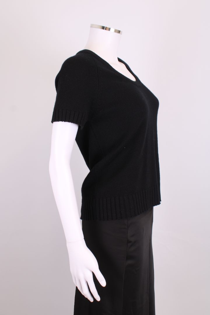 Hermes S/S Knit Jumper Black 8
