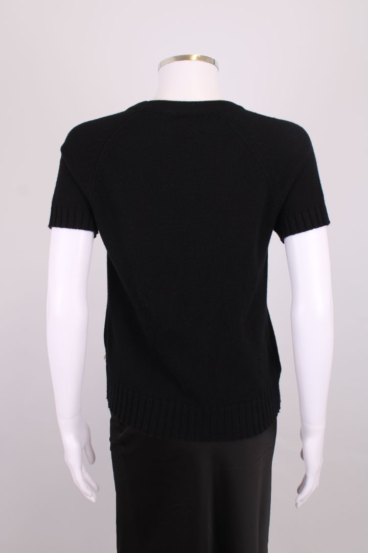 Hermes S/S Knit Jumper Black 8