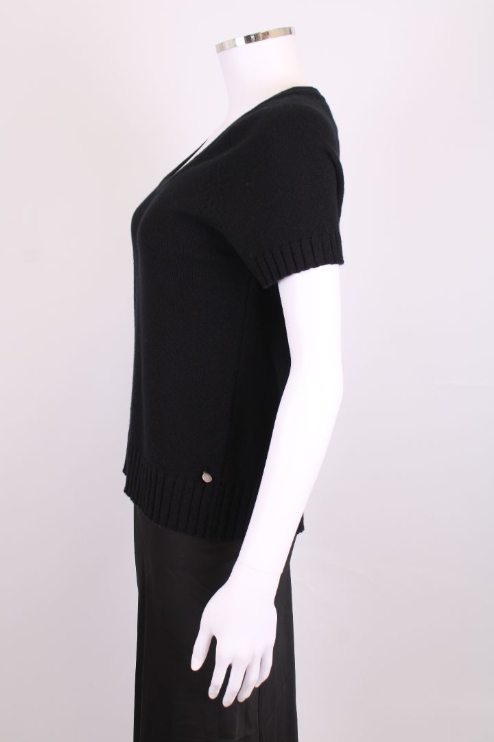 Hermes S/S Knit Jumper Black 8