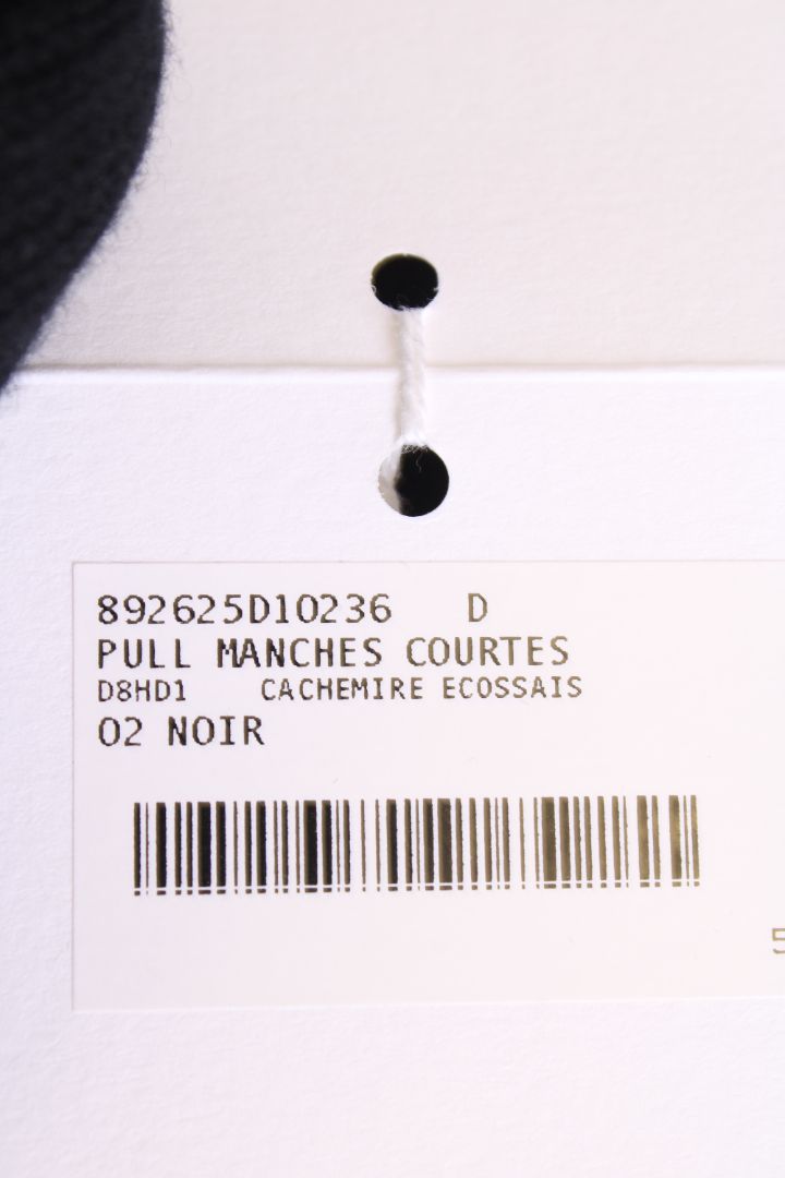 Hermes S/S Knit Jumper Black 8