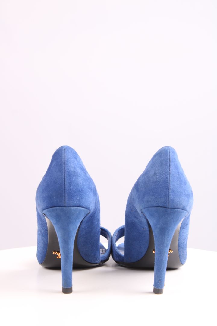 Prada Suede heels Blue 38.5