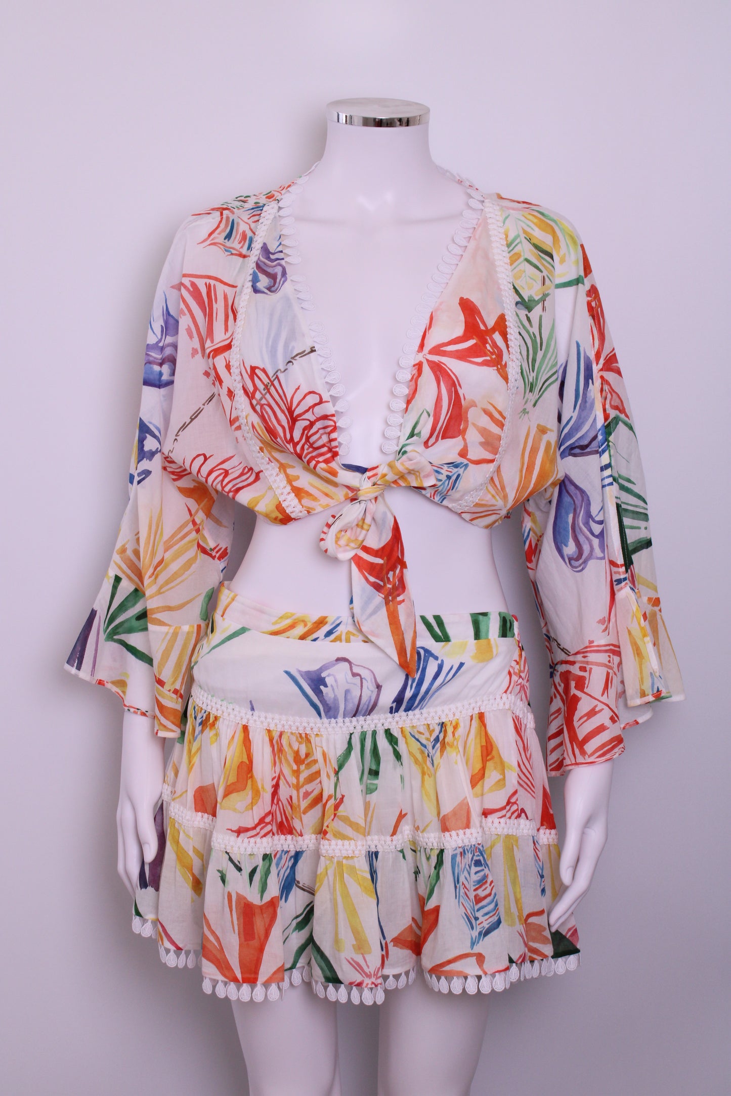 Charo Ruiz Print Co-ord Multi Coloured M
