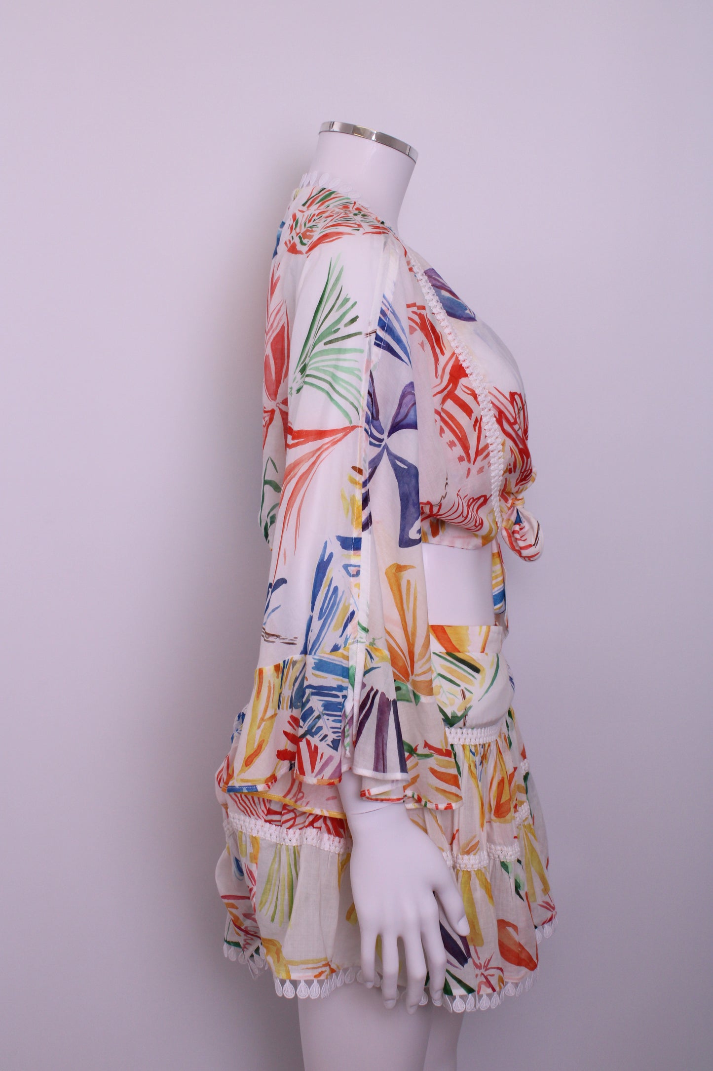 Charo Ruiz Print Co-ord Multi Coloured M