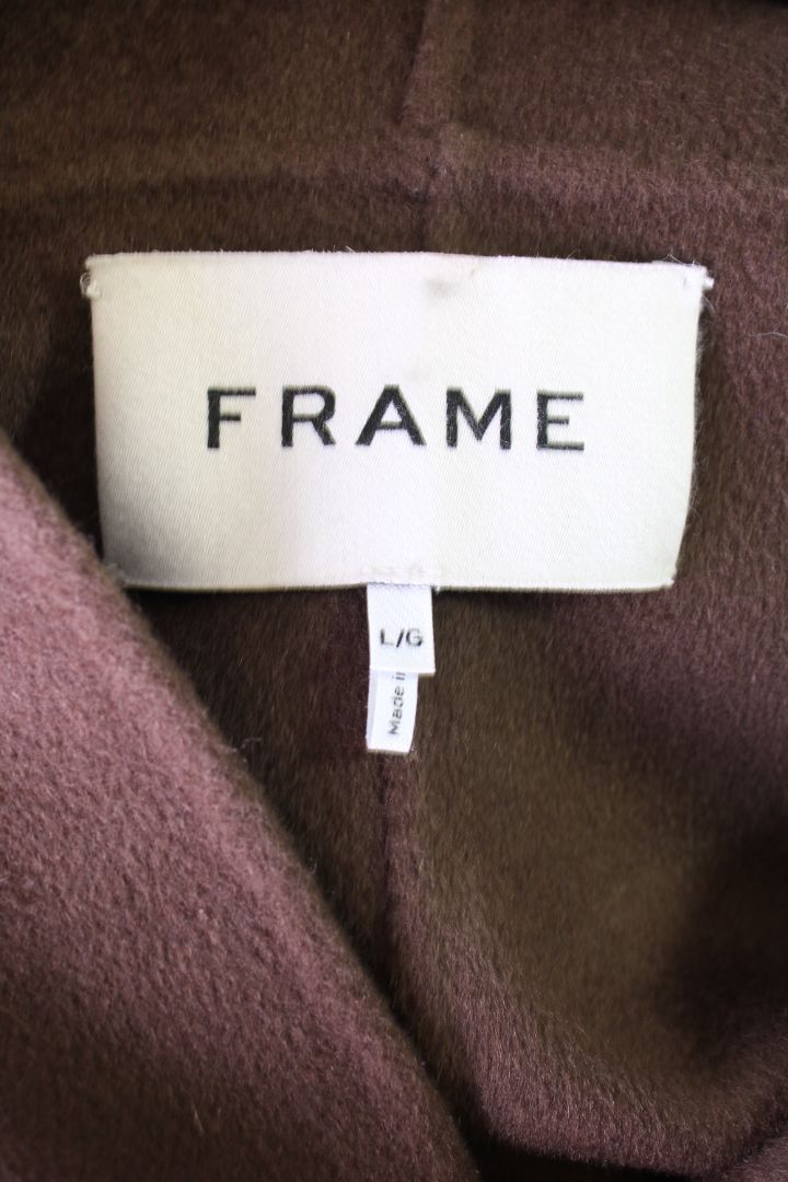 Frame Hoodie Brown L