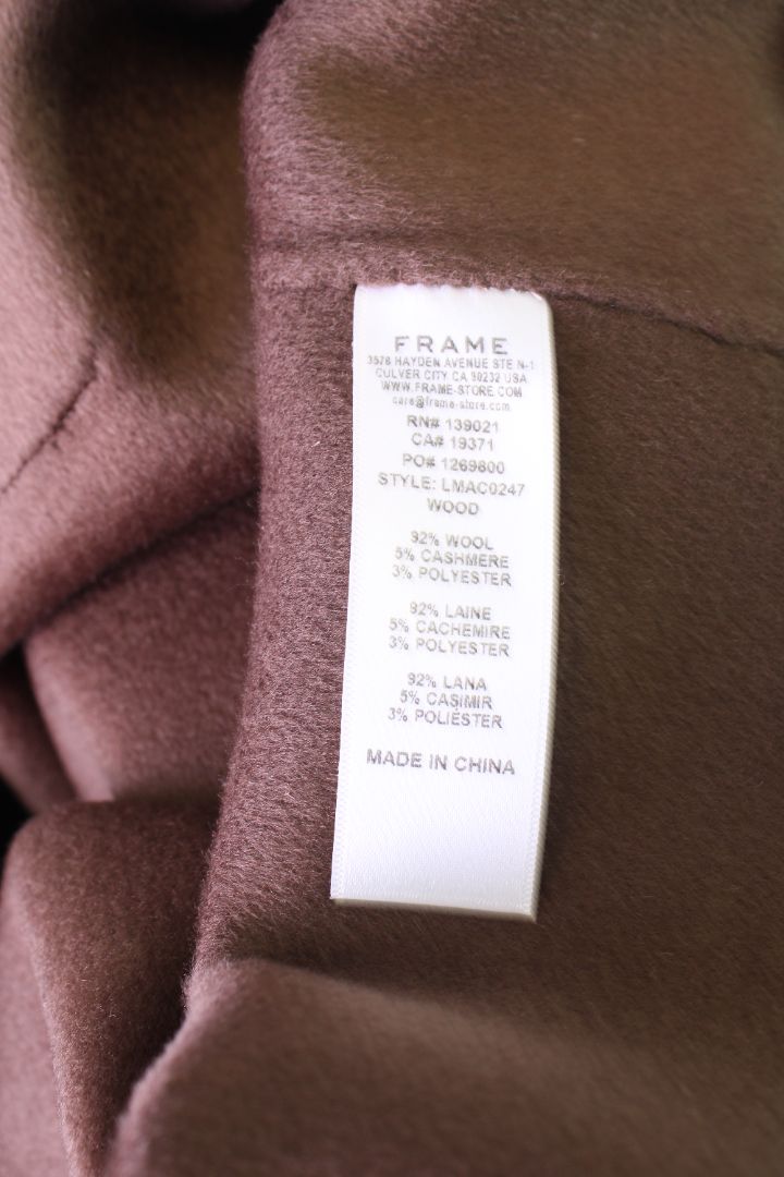 Frame Hoodie Brown L