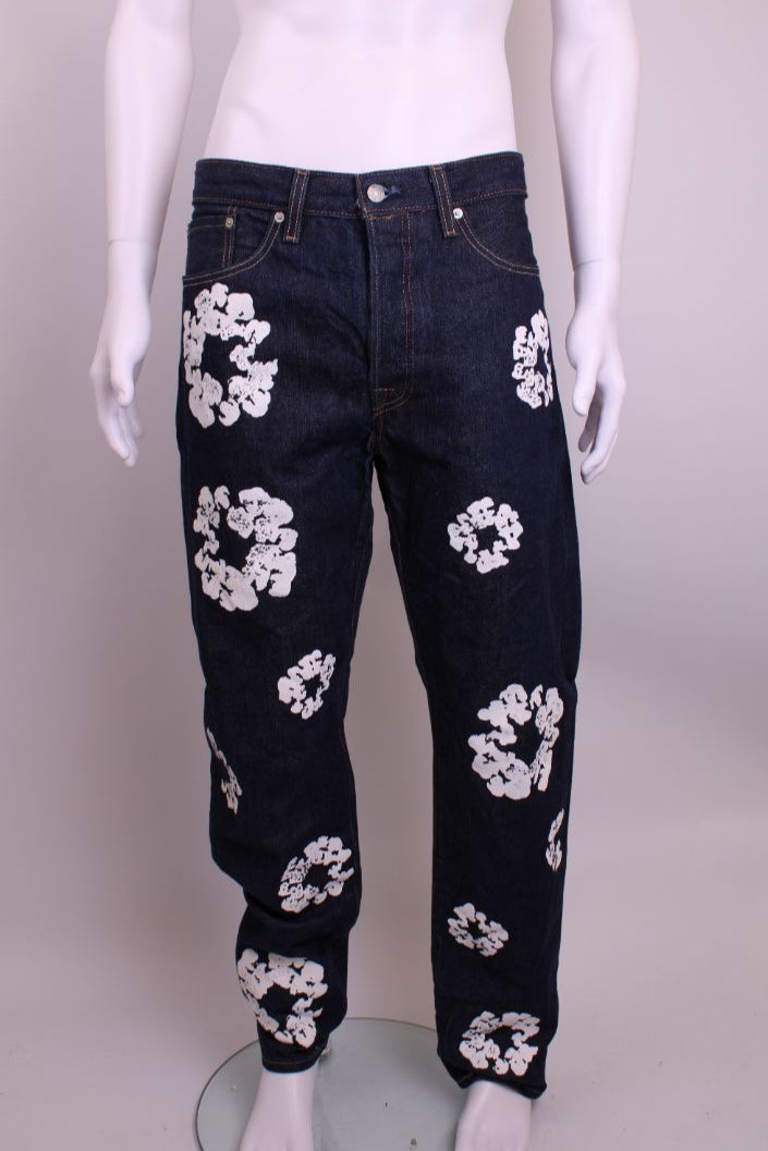 Levis X Denim Tears Print Jeans Denim 34W