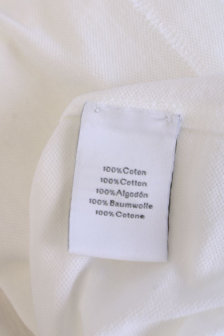Hermes S/S Polo Top White M