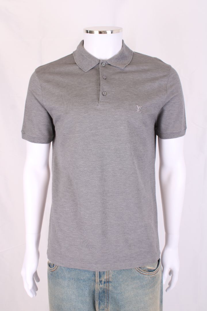 Louis Vuitton S/S Polo Top Grey M