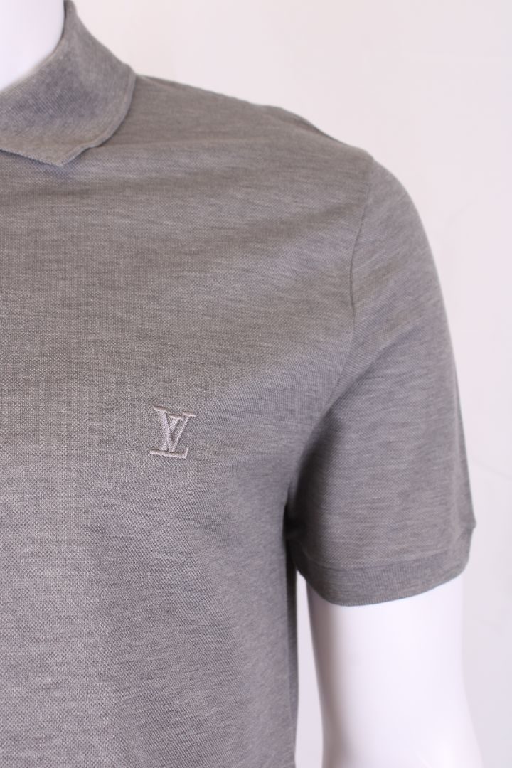 Louis Vuitton S/S Polo Top Grey M