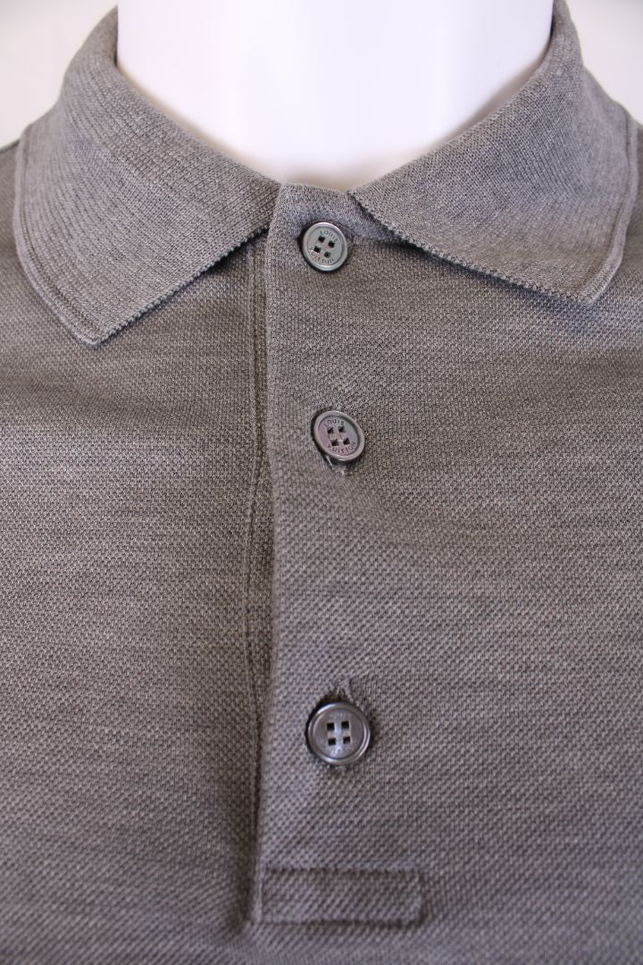 Louis Vuitton S/S Polo Top Grey M