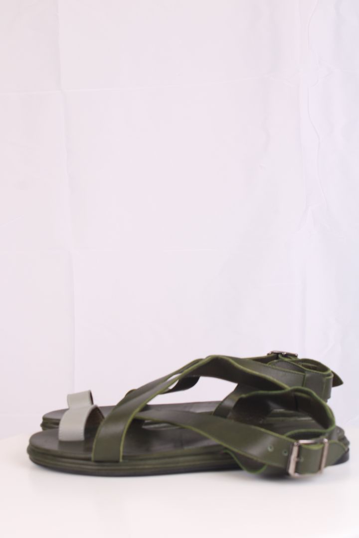 Manolo Blahnik Sandals Green 10