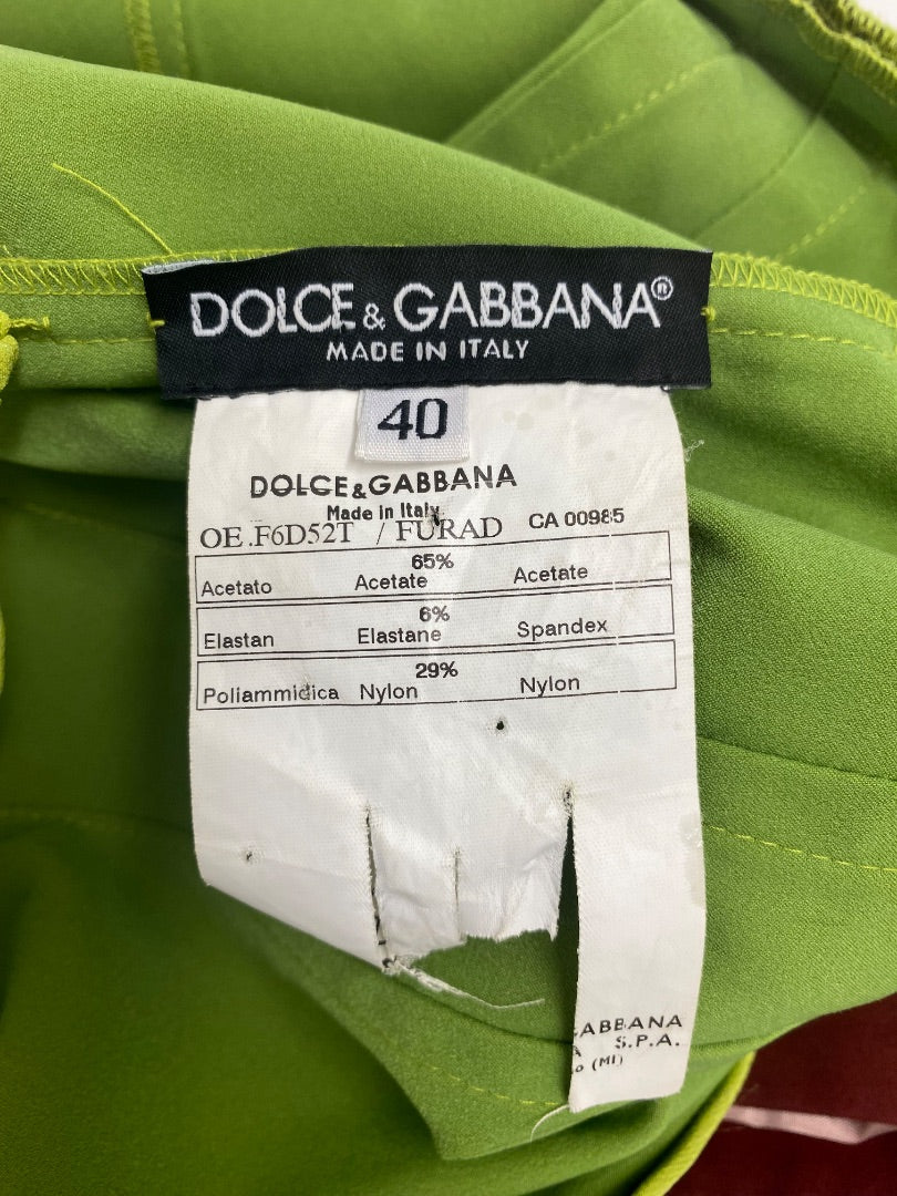 Dolce & Gabbana Dress Green 12