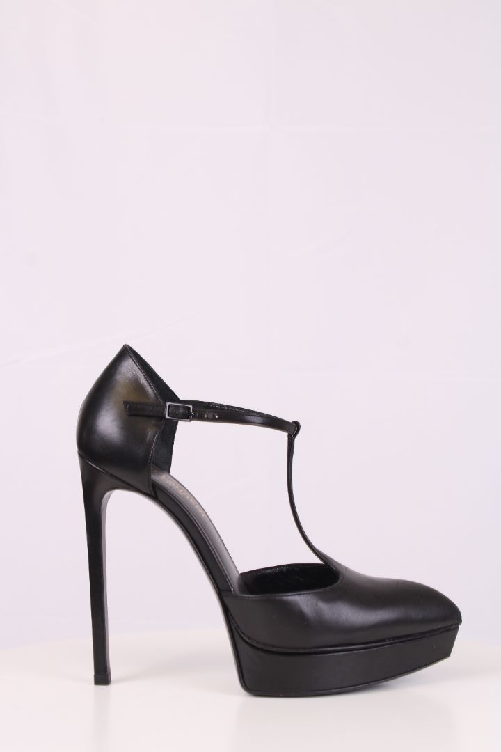 Saint Laurent Platfrom Heels Black 37.5