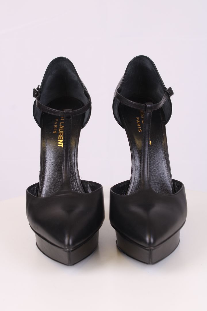 Saint Laurent Platfrom Heels Black 37.5