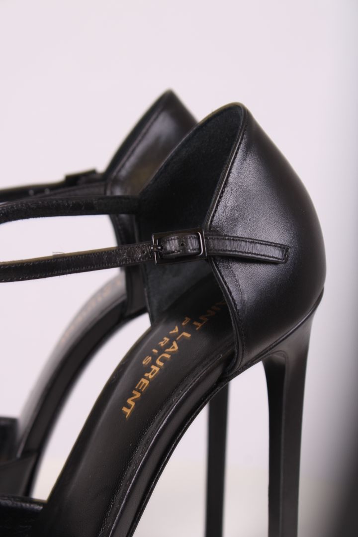 Saint Laurent Platfrom Heels Black 37.5
