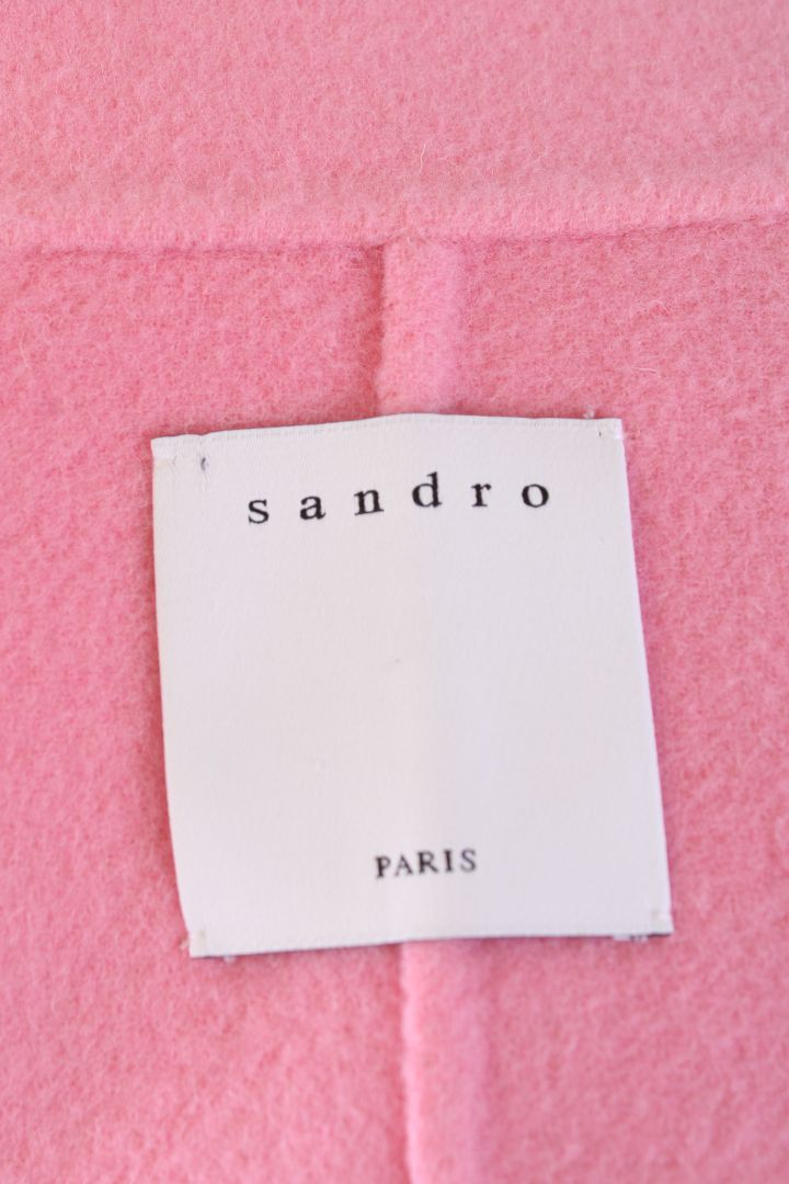 Sandro Coat Pink 10