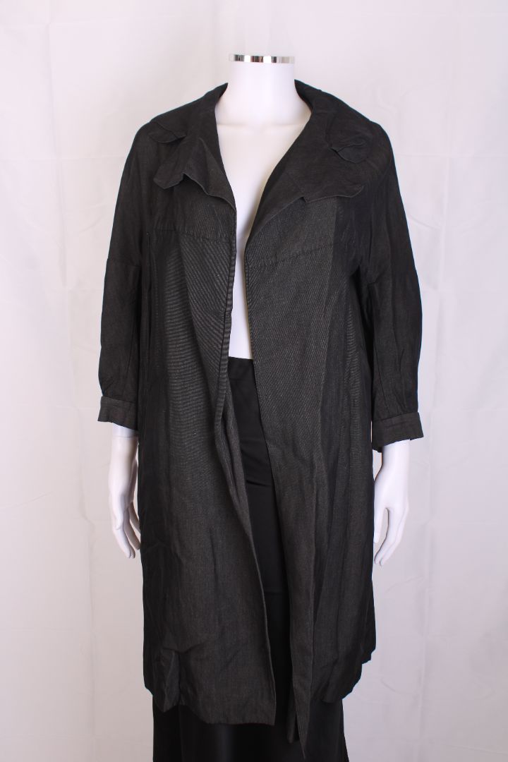 MARNI Belted Back Coat Grey 10