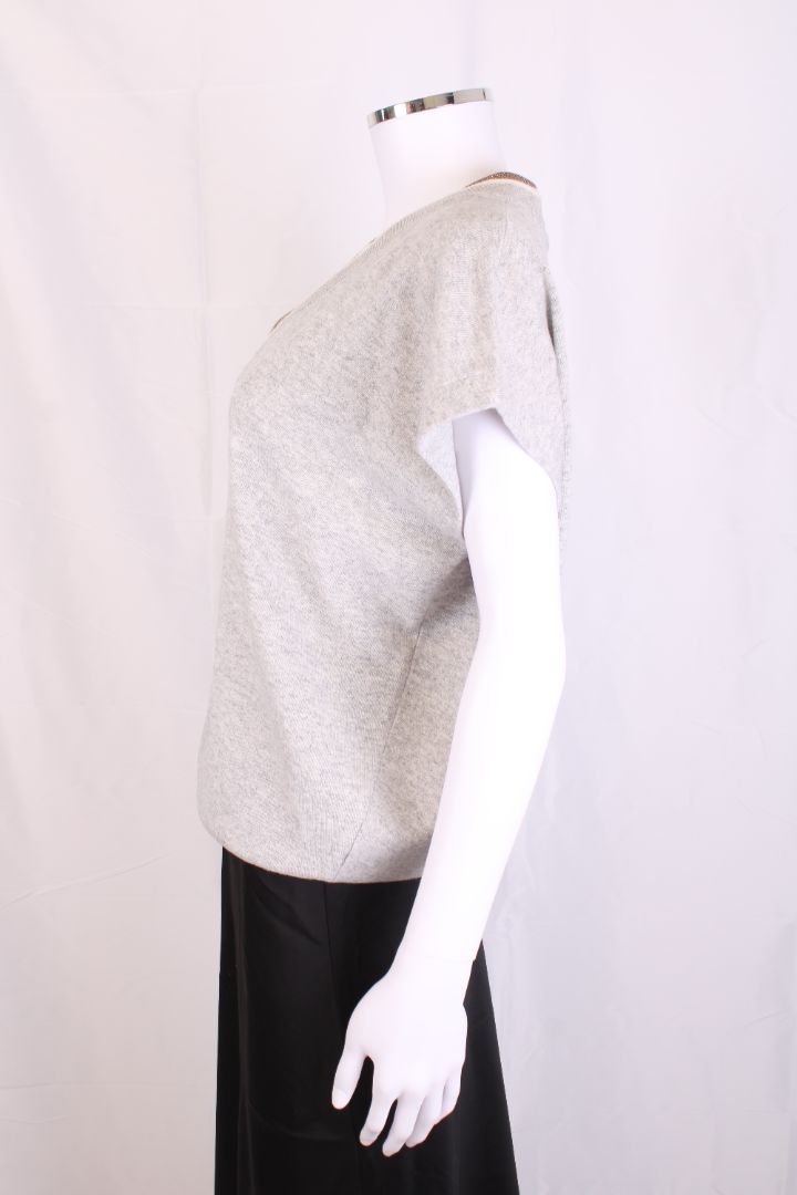 Brunello Cucinelli Short Sleeve Grey M