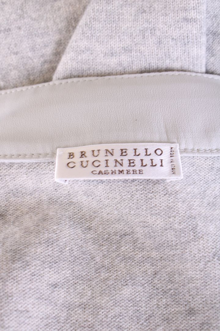 Brunello Cucinelli Short Sleeve Grey M