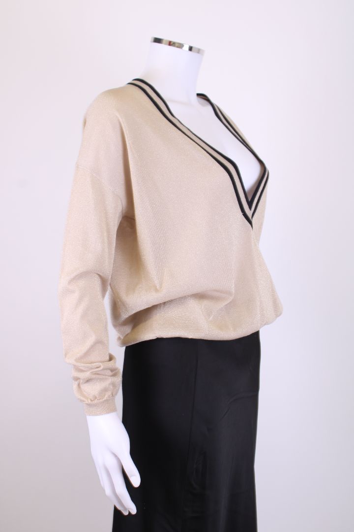 Brunello Cucinelli Knitwear lurex Cream S