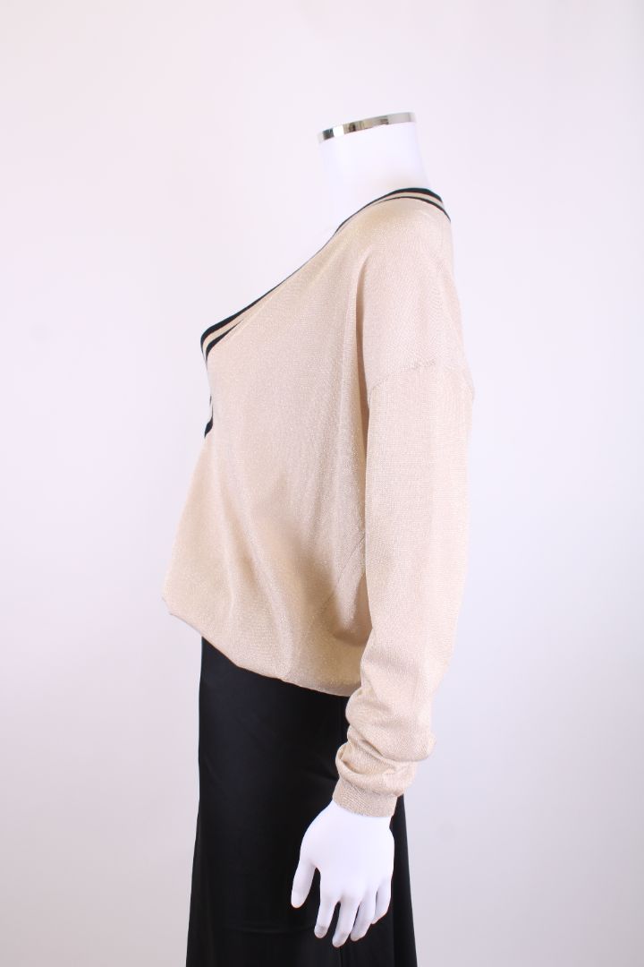 Brunello Cucinelli Knitwear lurex Cream S