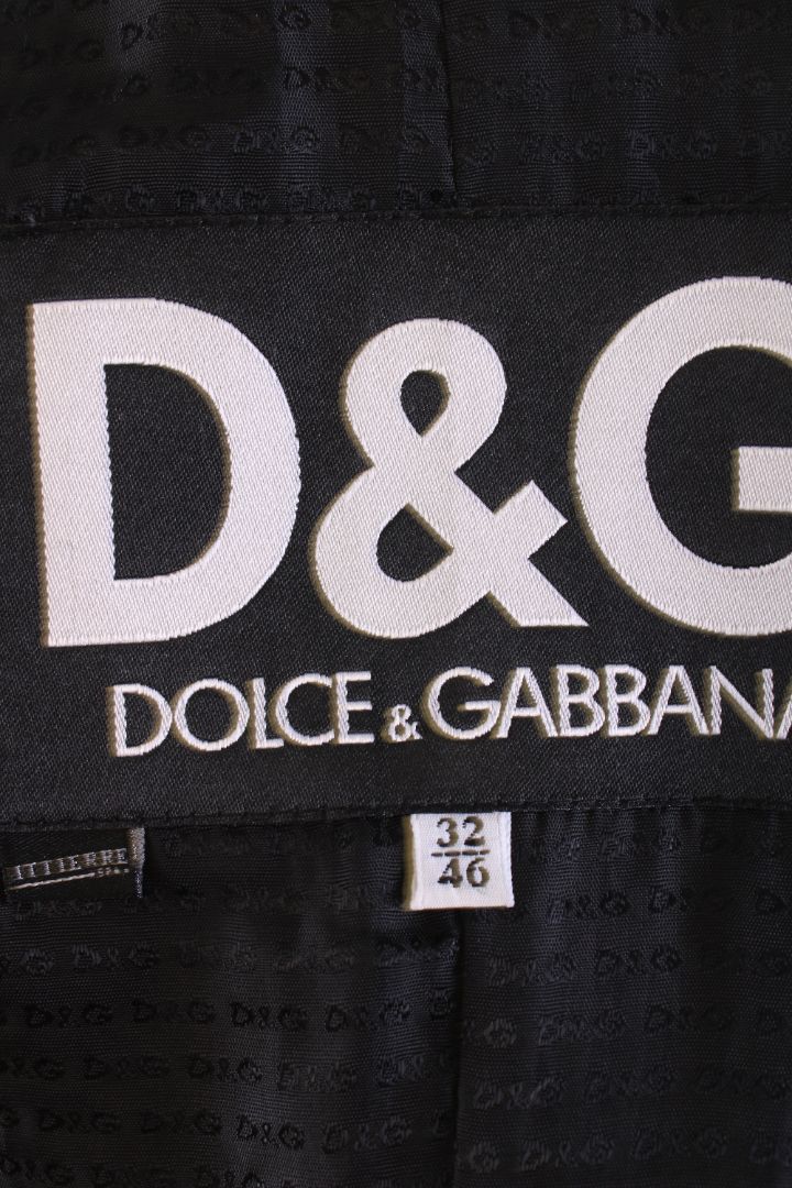 D&G Jacket Black M
