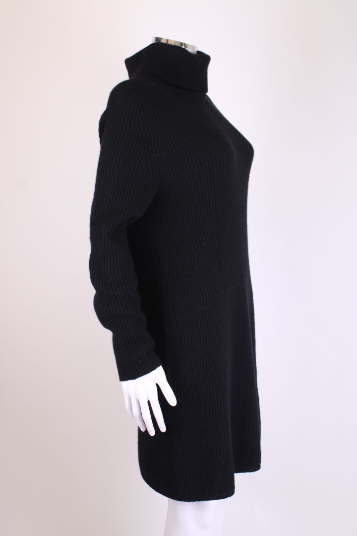 Weekend MaxMara Roll Neck Jumper Dress Black M