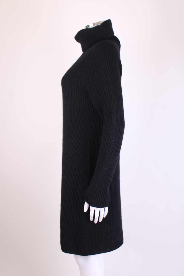 Weekend MaxMara Roll Neck Jumper Dress Black M