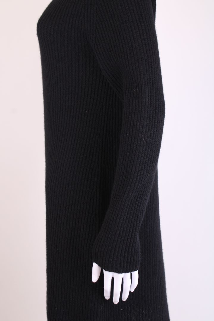 Weekend MaxMara Roll Neck Jumper Dress Black M