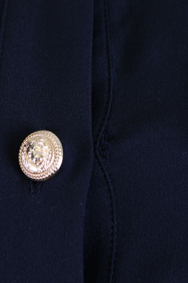 Balmain L/S Button Shirt Black 8