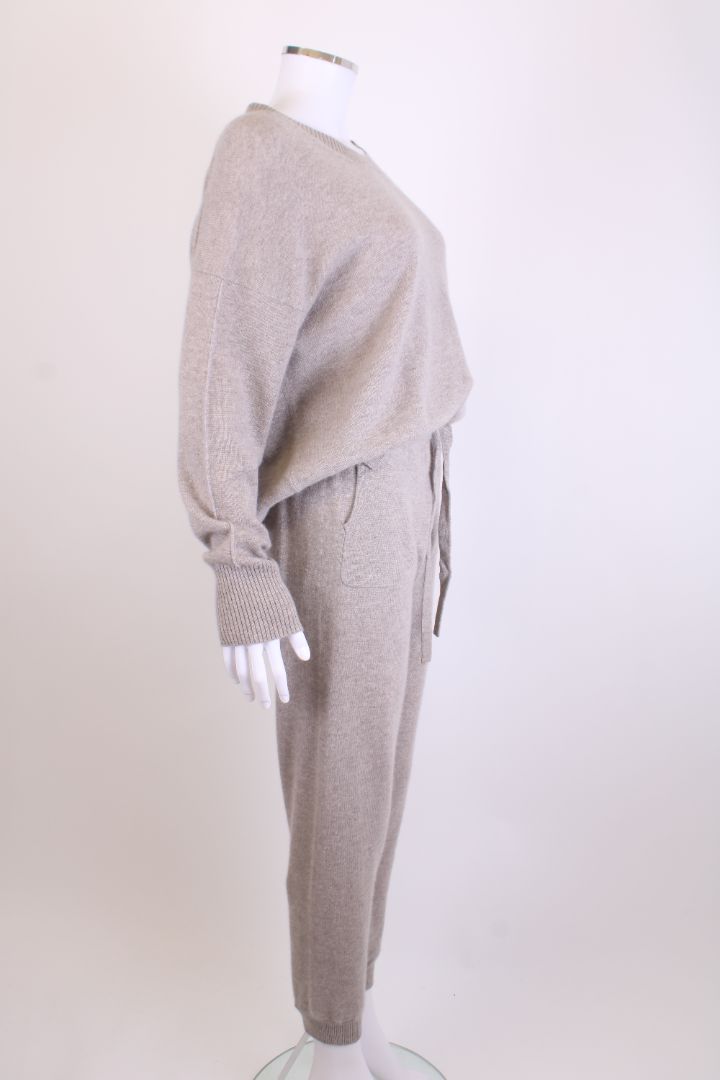 Allude Co-ord Grey Marl XS