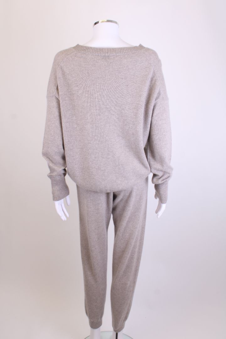 Allude Co-ord Grey Marl XS
