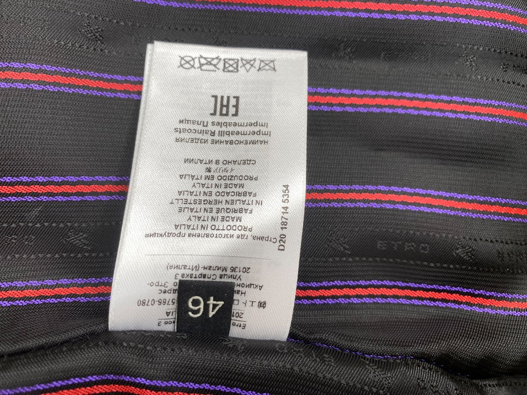 Black Etro Coat, 14