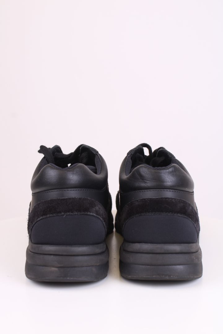 Chanel CC Suede Trainers Black 39.5