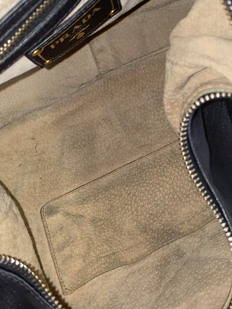 Black Prada Shoulder Bag