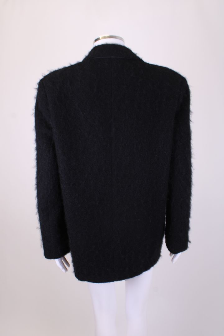 Isabel Marant Mohair Blazer Jacket Black 10
