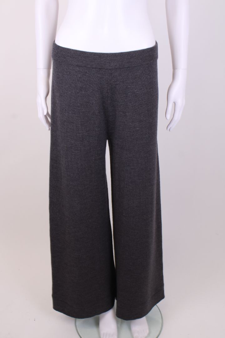 Max Mara Knitted Lounge Trousers Grey M