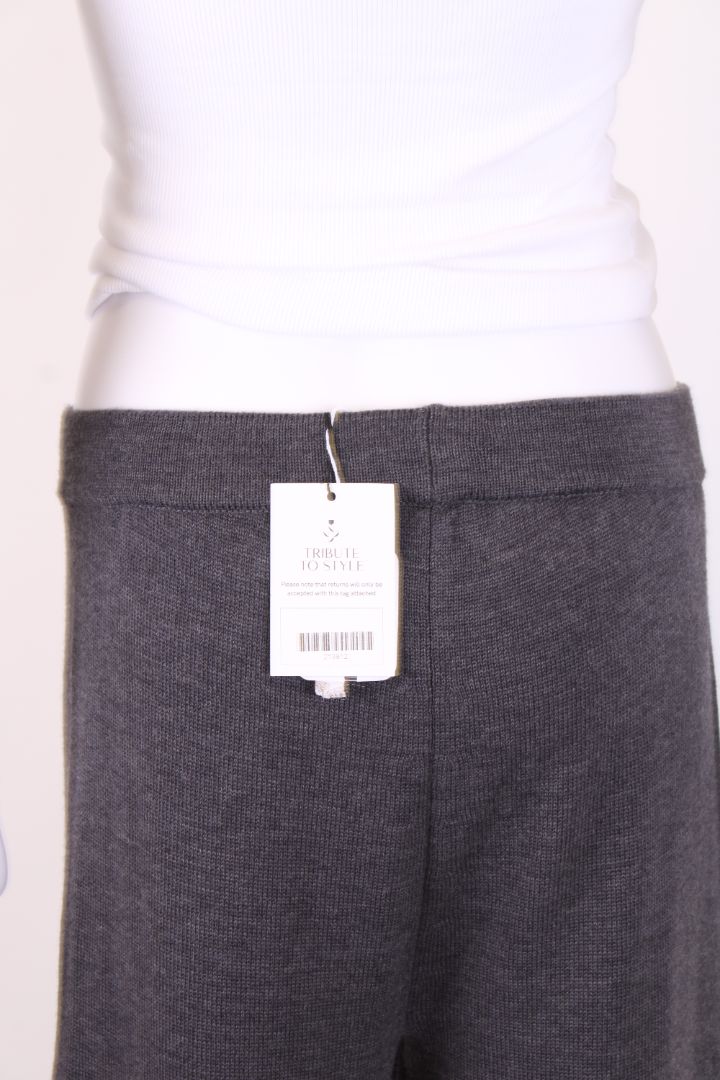 Max Mara Knitted Lounge Trousers Grey M