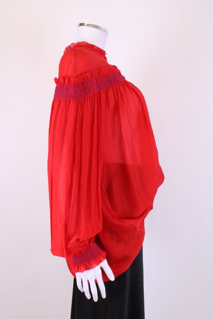 Roberto Cavalli L/S Blouse Red M