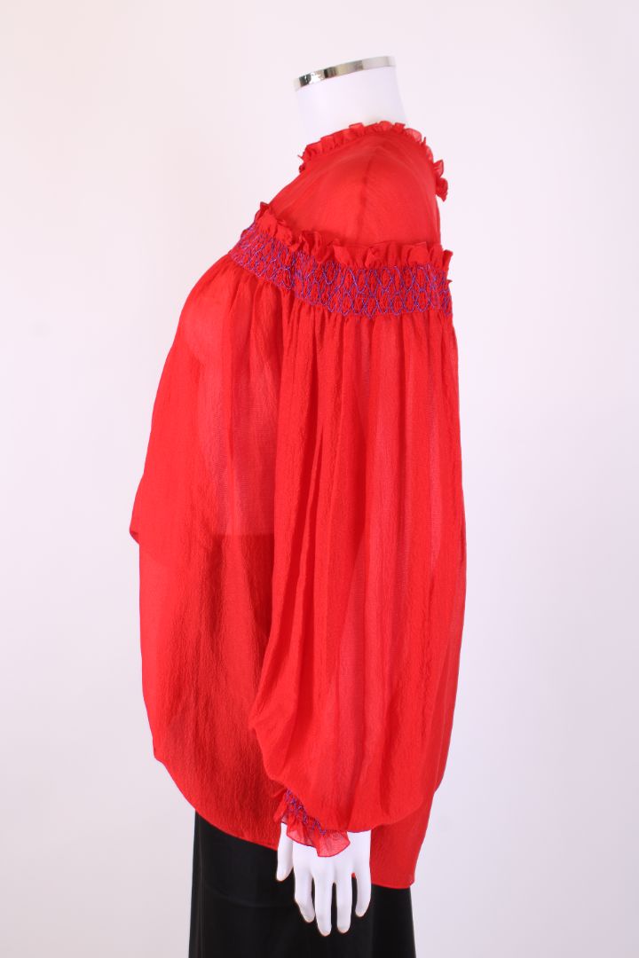 Roberto Cavalli L/S Blouse Red M