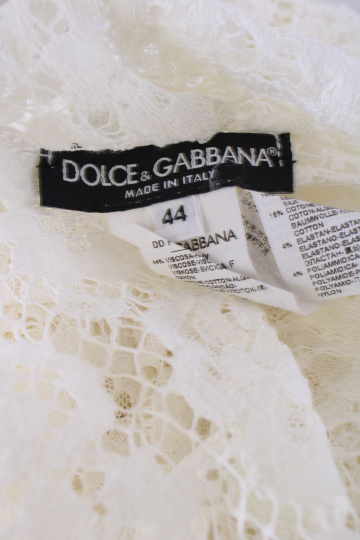 Dolce & Gabbana Dress Cream 14