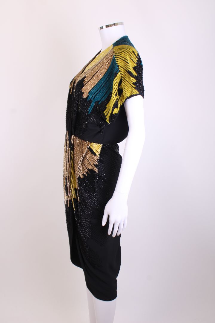 Elisabetta Franchi Dress Black Sequin 12