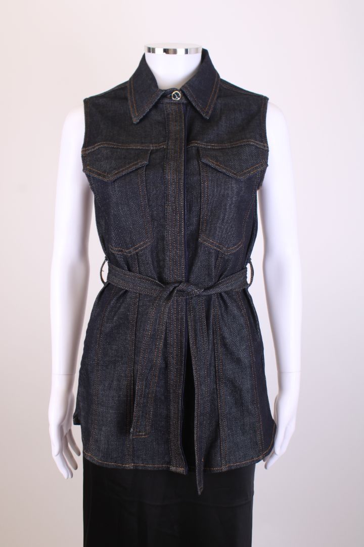 Victoria Victoria Beckham S/S Waistcoat Denim S